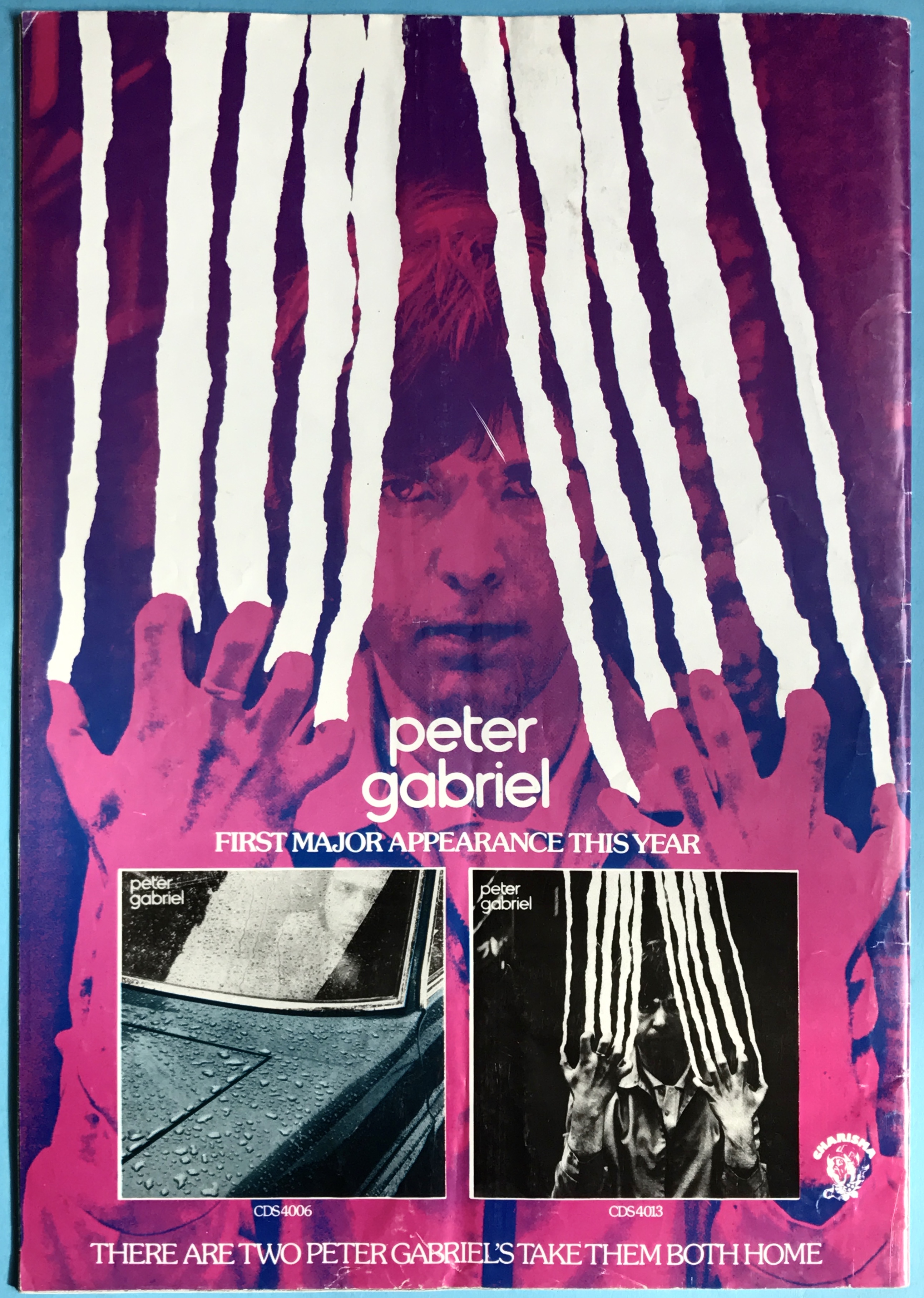 ZAPPA Peter Gabriel BOOMTOWN Rockpile TUBES - Knebworth konsertprogram 1978 - 6
