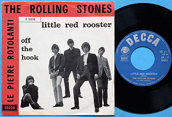 ROLLING STONES - Little red rooster Italy PS 1965