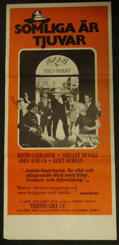 THIEVES LIKE US (1974)