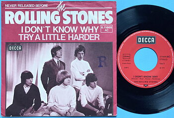 ROLLING STONES - I don´t know why Tysk PS 1975