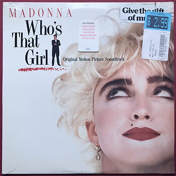 MADONNA - Who's that girl Soundtrack US-orig LP 1987 STILL SEALED!