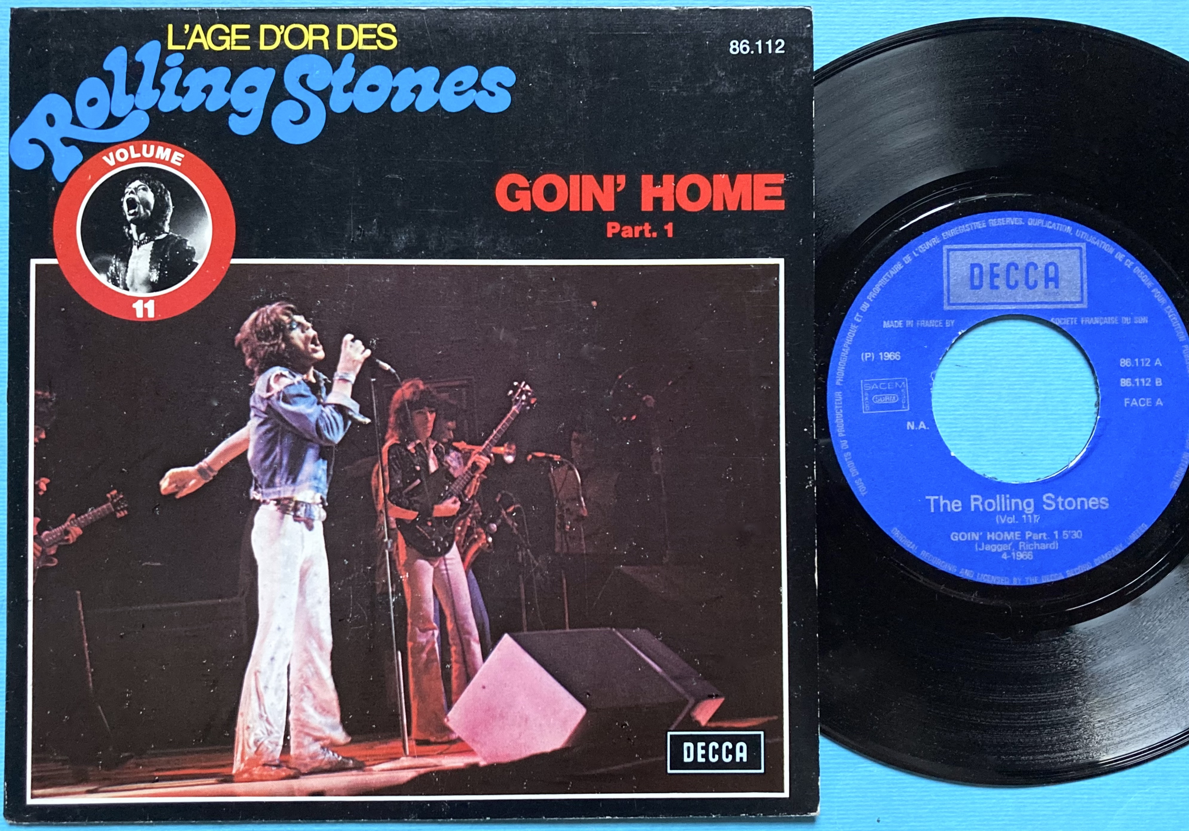 ROLLING STONES - Goin´ home Fra PS  1975