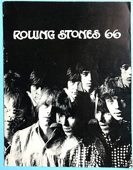 ROLLING STONES - 1966 UK turnéprogram