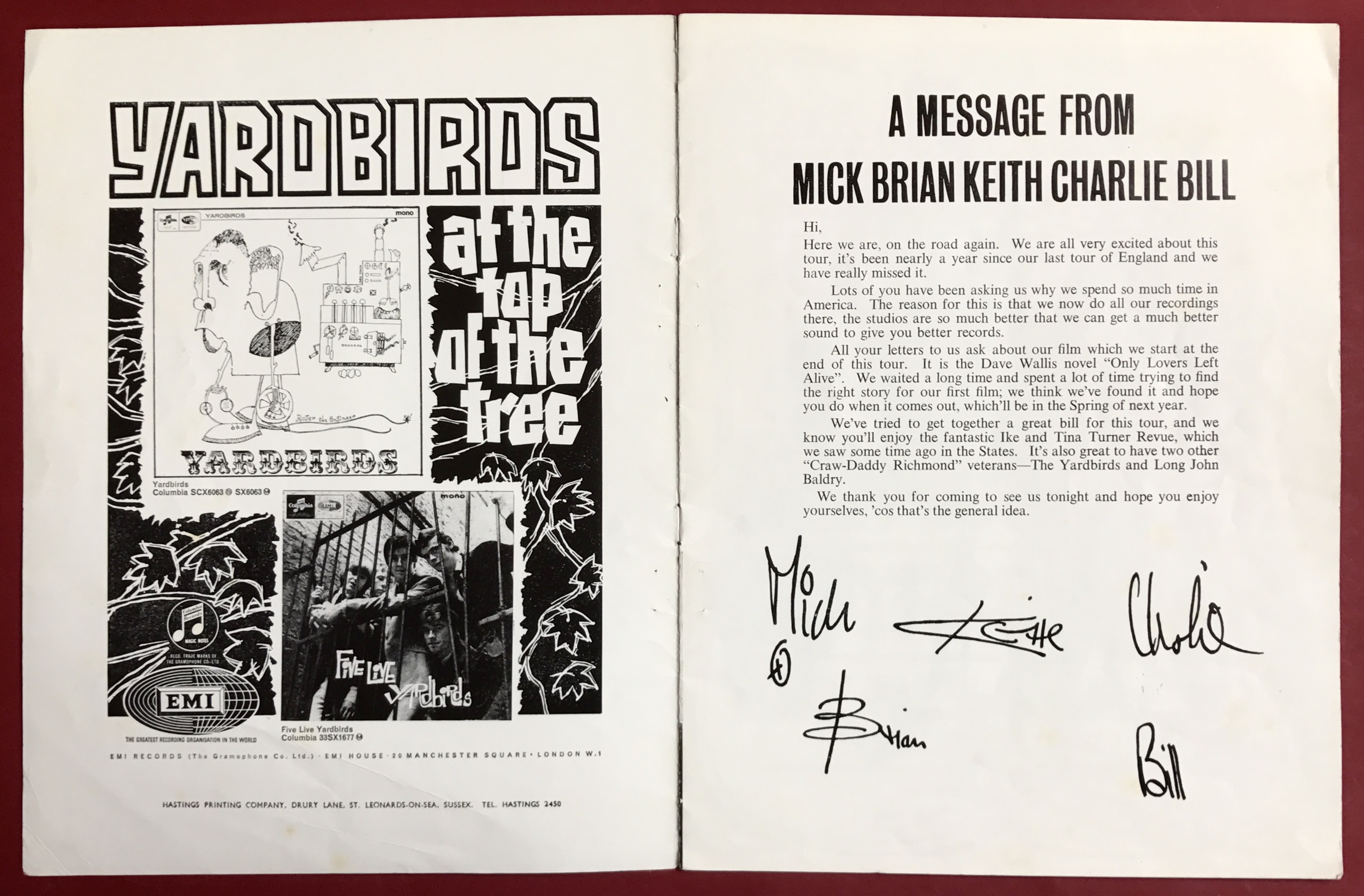 ROLLING STONES - 1966 UK tour program - 2