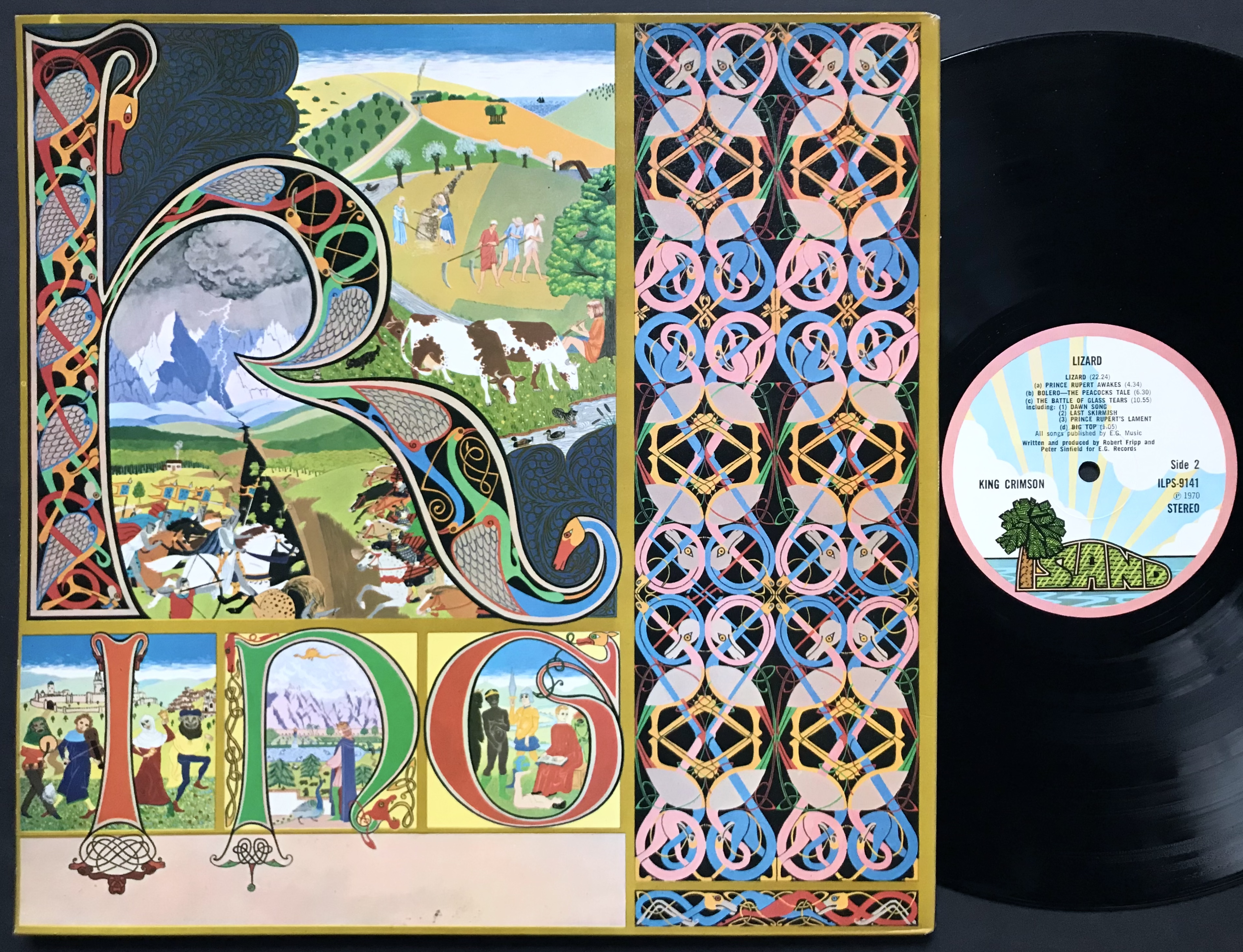 Nostalgipalatset - KING CRIMSON - Lizard UK-orig LP 1970