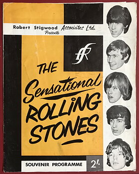 ROLLING STONES - 1964 UK turnéprogram