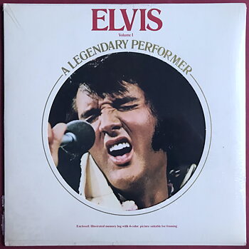 ELVIS PRESLEY - A legendary performer Vol 1 US-orig LP 1973 OÖPPNAD!