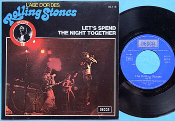 ROLLING STONES - Let´s spend the night together Fra PS  1975