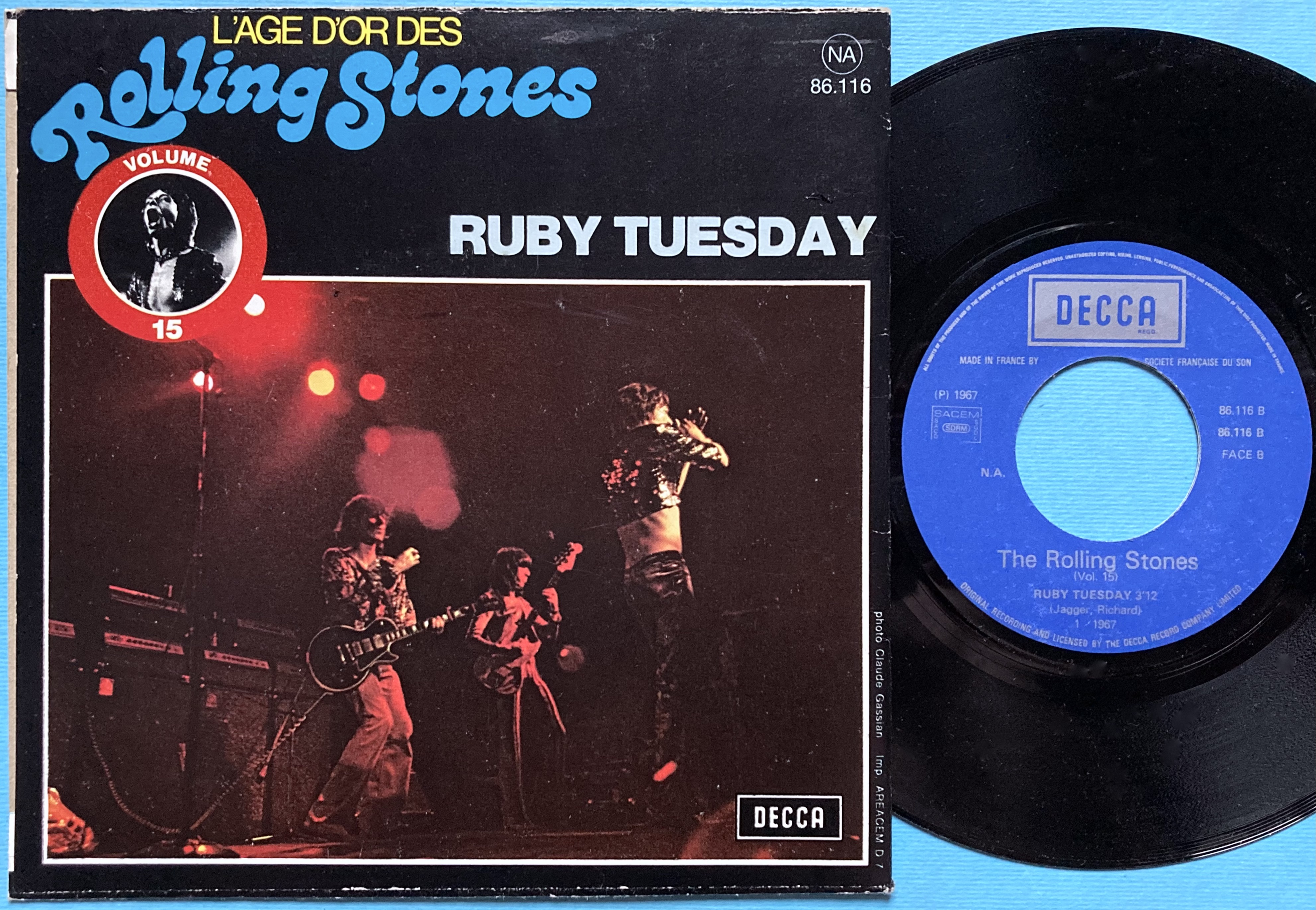 ROLLING STONES - Let´s spend the night together Fra PS  1975 - 2