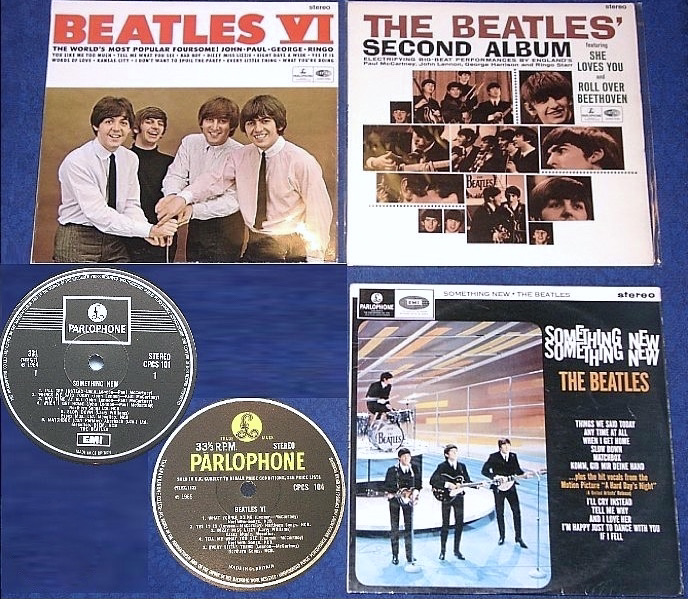 BEATLES - EXPORT LP på Parlophone