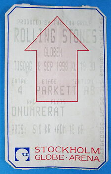 ROLLING STONES - Stockholm 1998