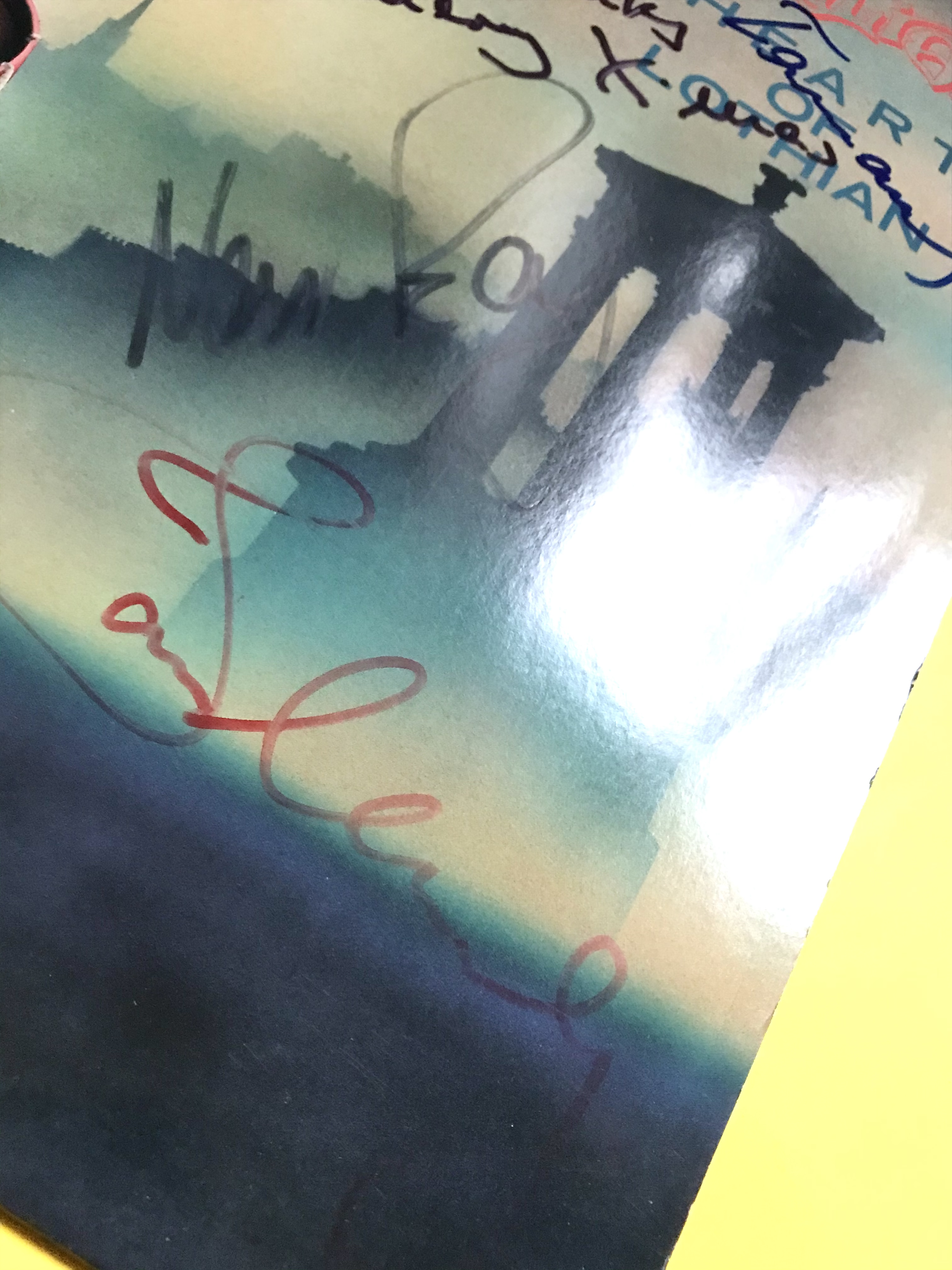 MARILLION - Heart of a Lothian SIGNERAD 12" Maxi 1985 - 3