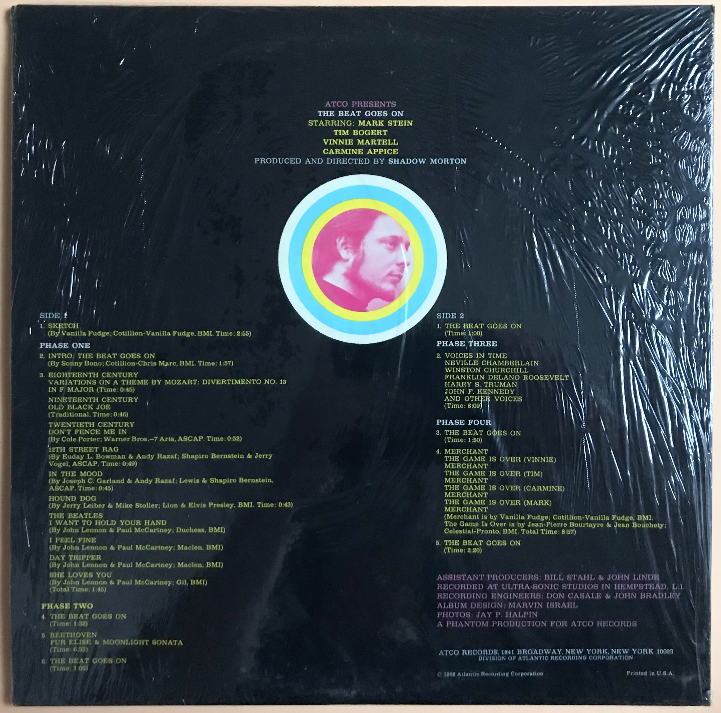 VANILLA FUDGE - The Beat goes on US-orig LP 1968 STILL SEALED! - 2