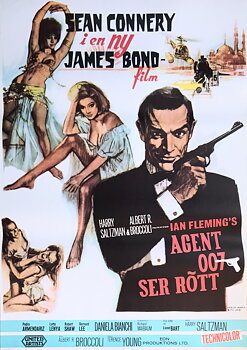 JAMES BOND - AGENT 007 SER RÖTT (1963)