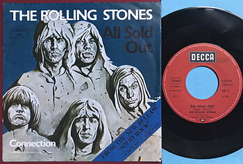 ROLLING STONES - All sold out / Connection Ger PS 1981