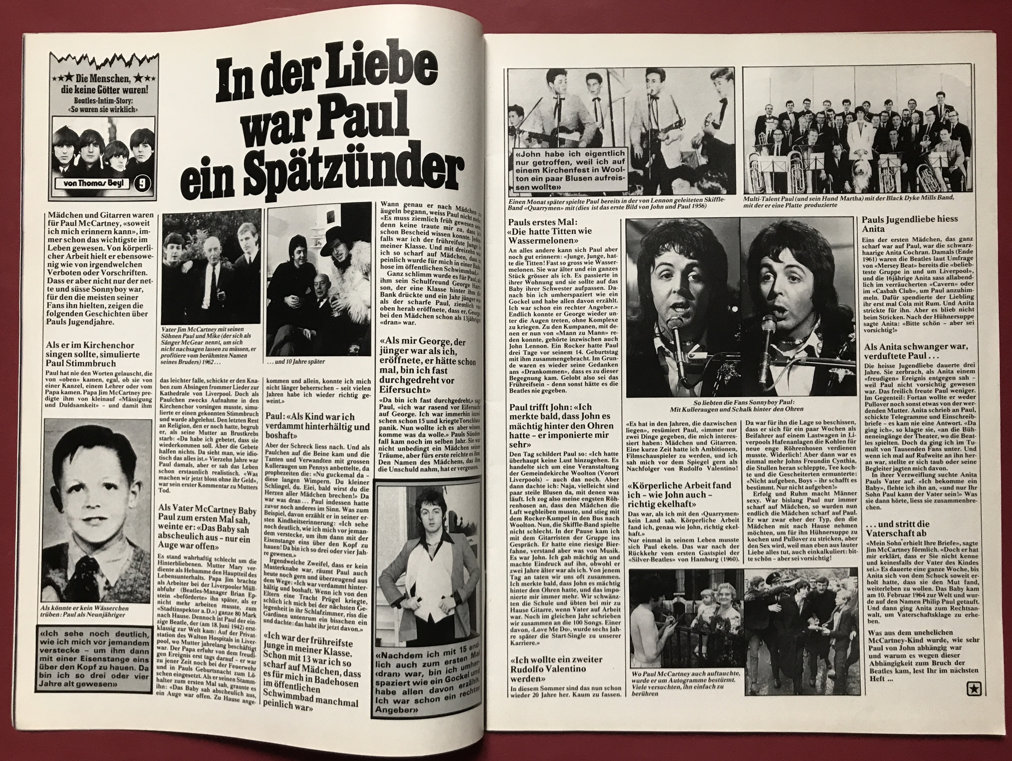 POP - Nr 4 1976 med BEATLES-AFFISCH! - 7