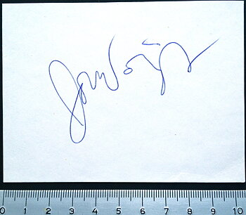 JON VOIGHT - Real autograph on paper