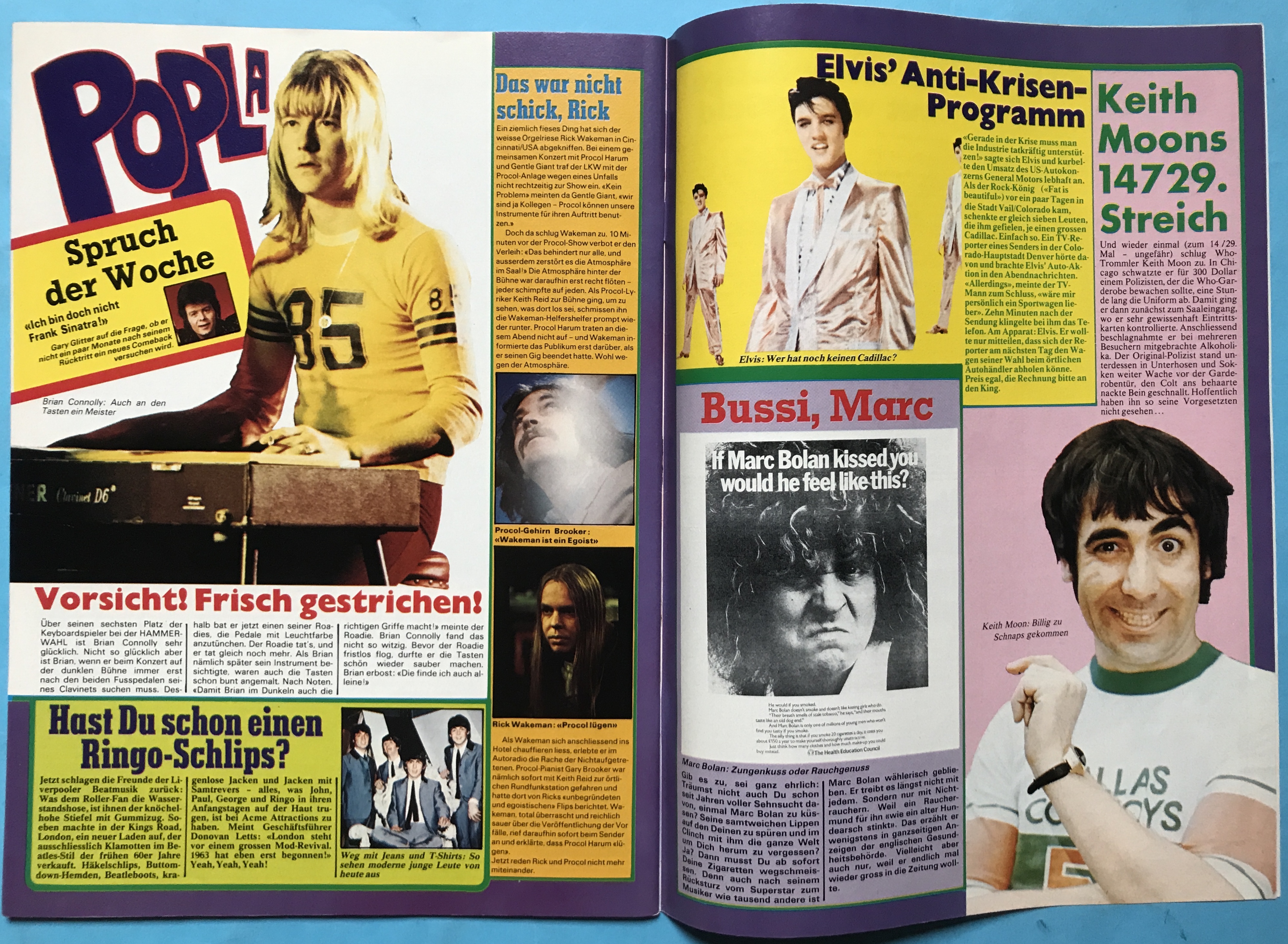 POP - Nr 7 1976  med AFFISCH - 8