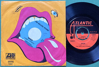 ROLLING STONES - Angie TURKEY PS 1973
