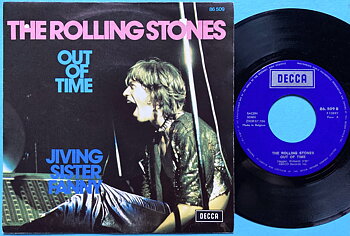 ROLLING STONES - Out of time Belgien PS 1975