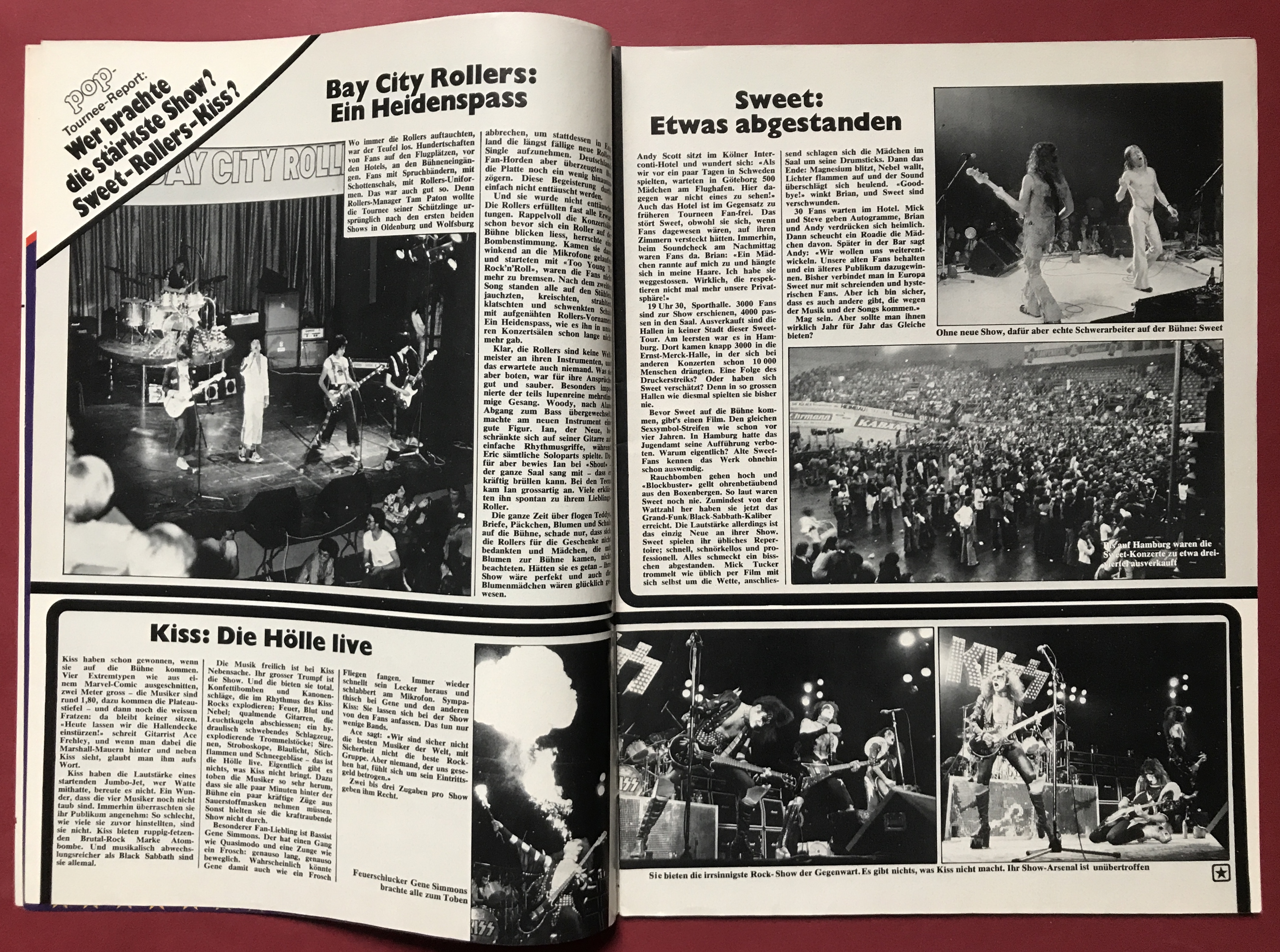 POP - Nr 13/14 1976 KISS/Gene / SWEET Brian omslag - 6