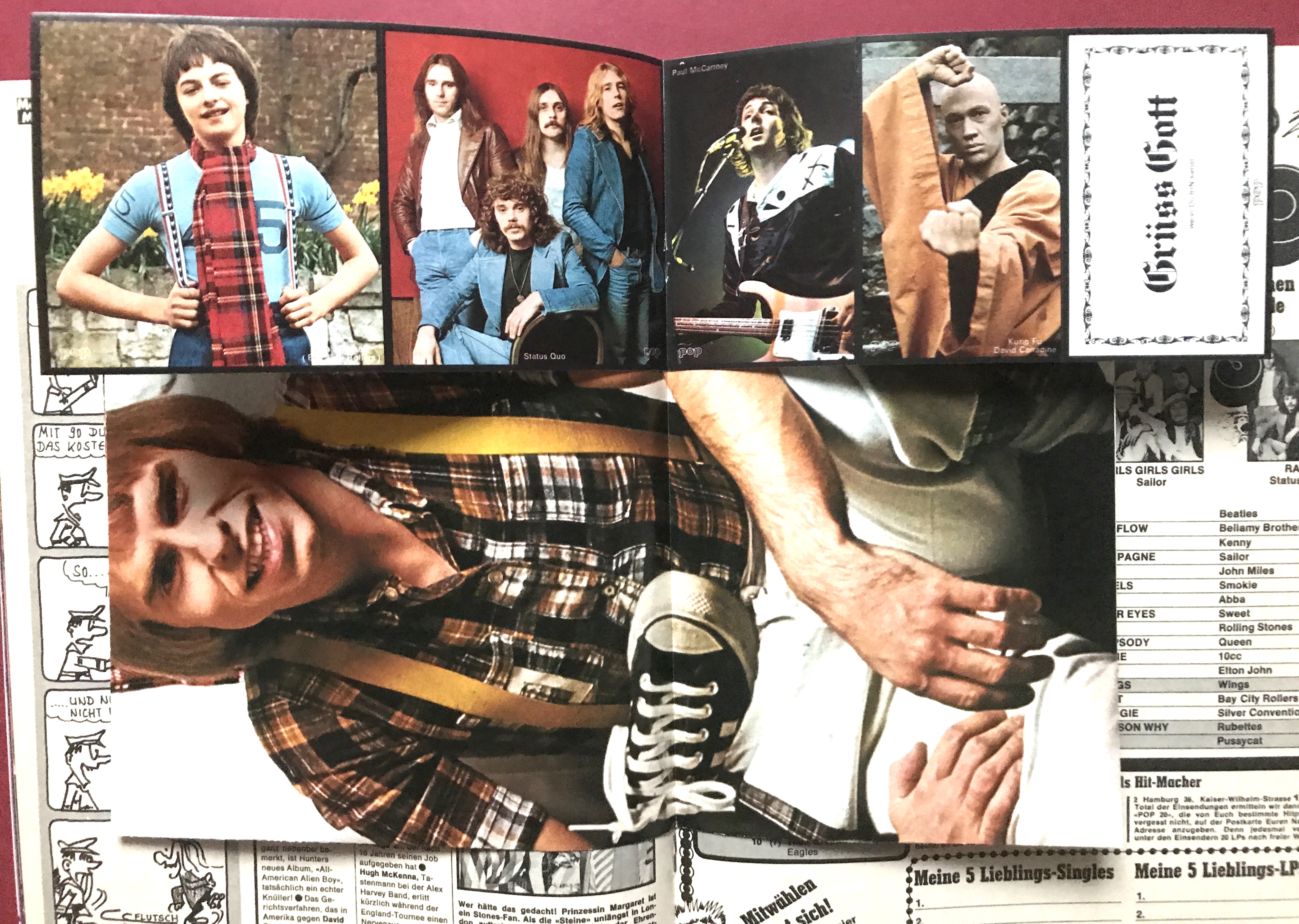 POP - Nr 13/14 1976 KISS/Gene / SWEET Brian omslag - 3