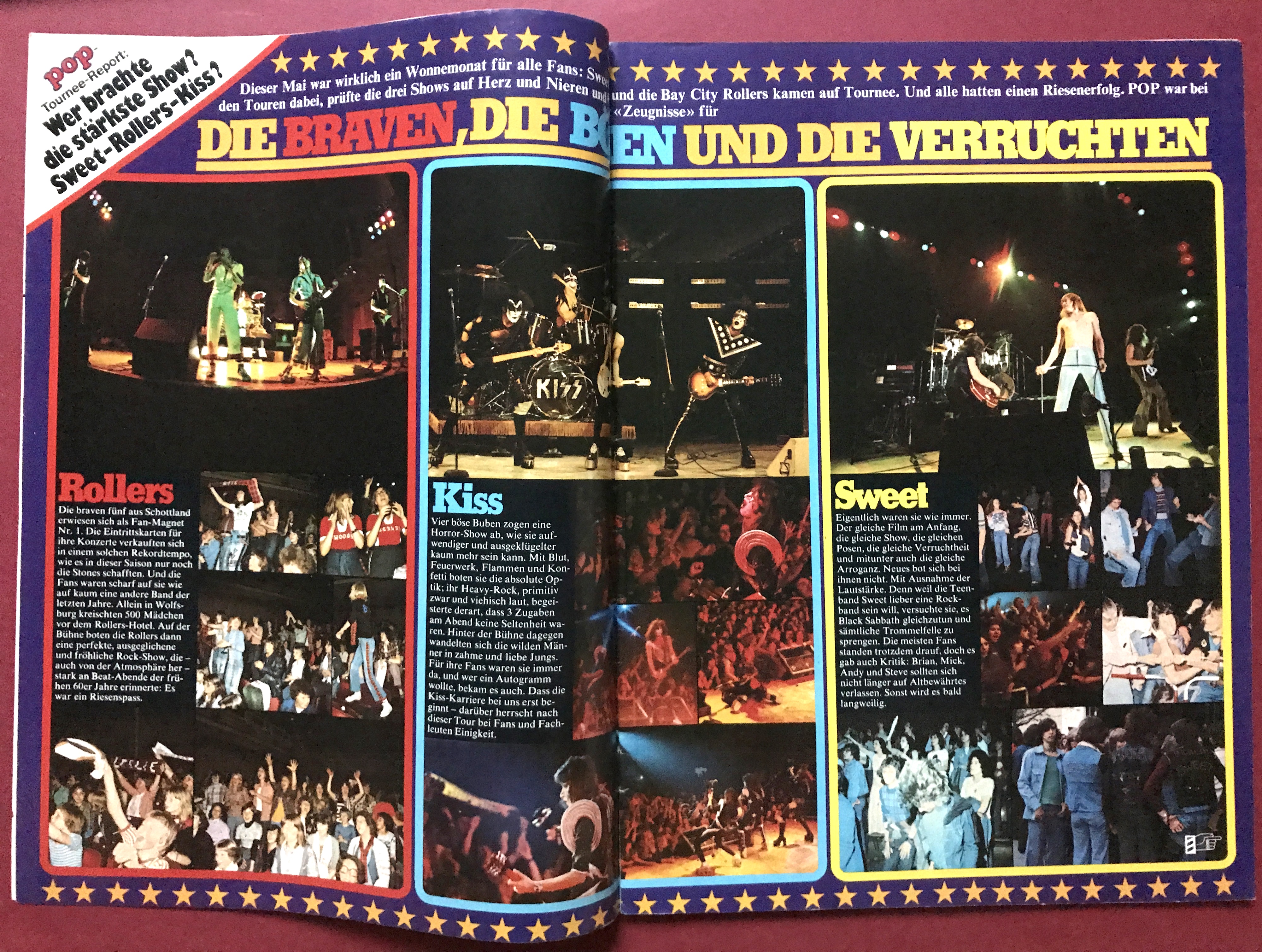 POP - Nr 13/14 1976 KISS/Gene / SWEET Brian omslag - 5