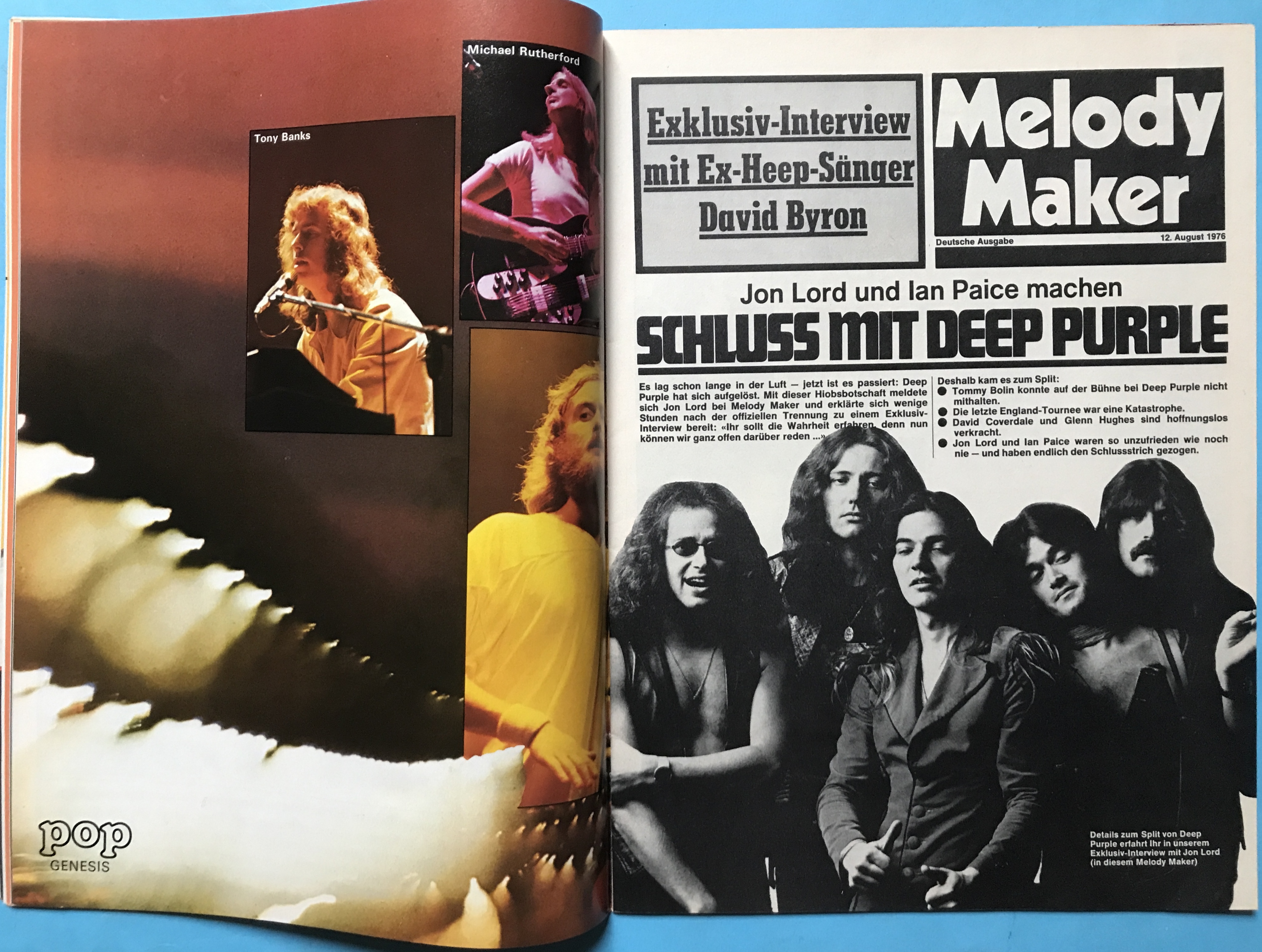 POP - Nr 16 1976 Sweet omslag + AFFISCH & POPSTICKERS - 6