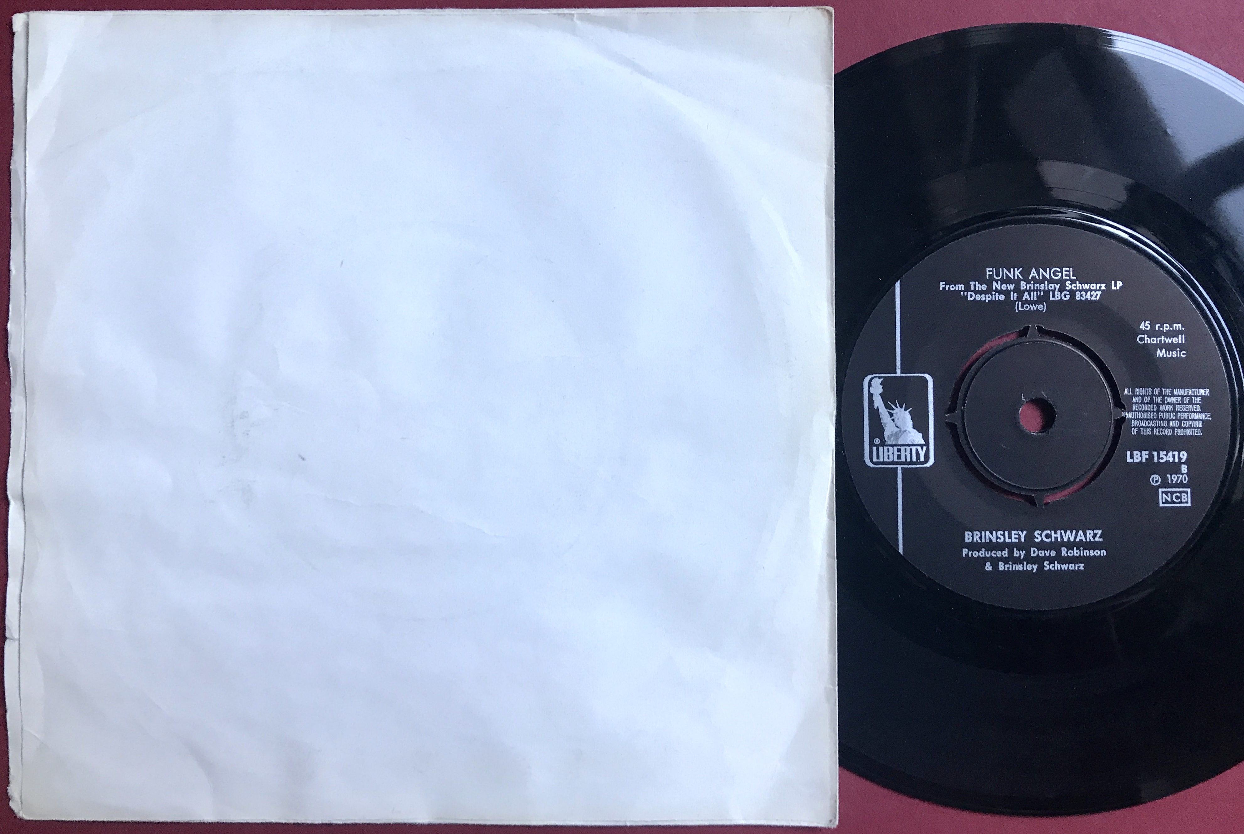 BRINSLEY SCHWARZ - Country girl Swe PS 1970 - 2