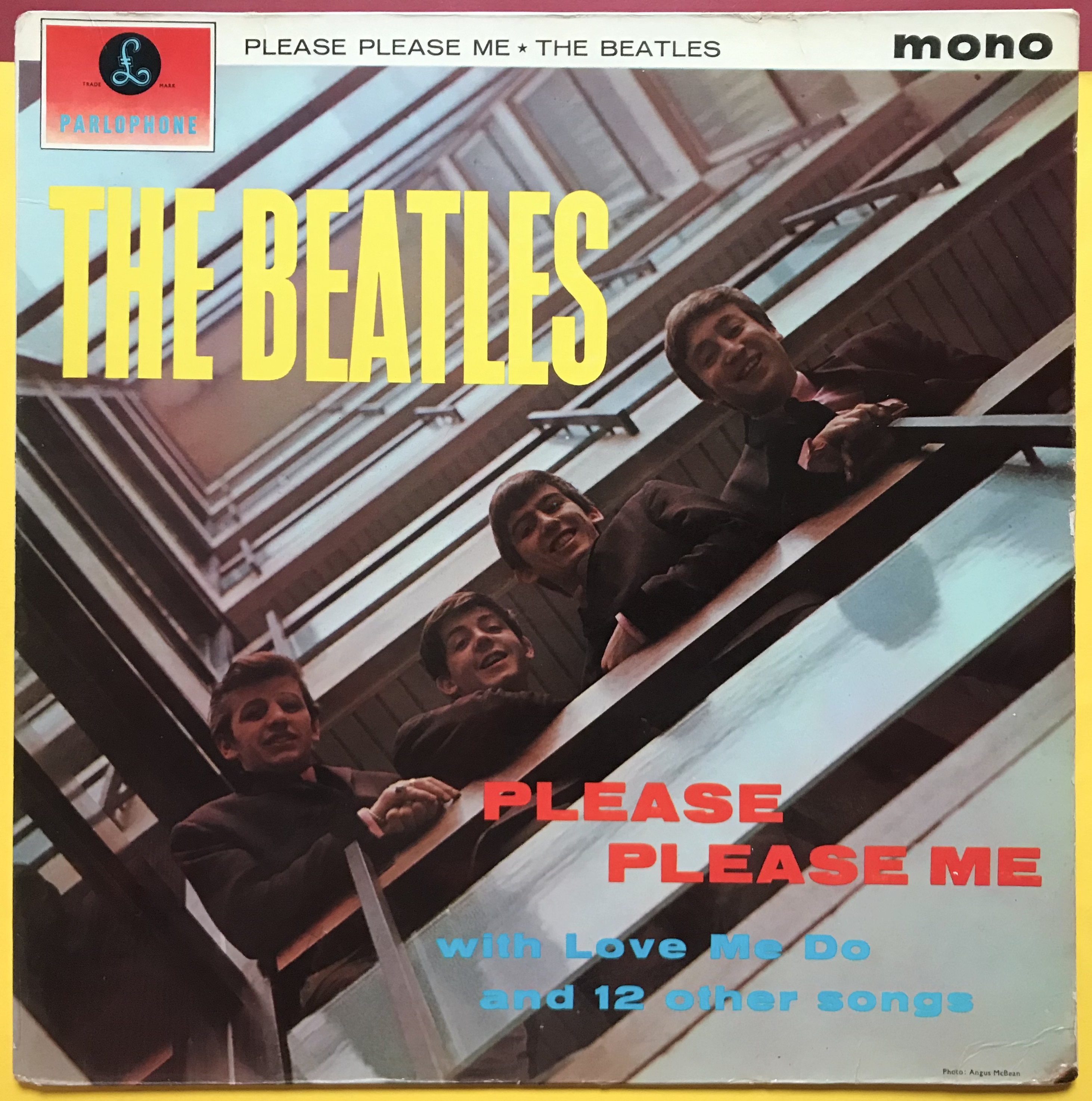 BEATLES - Please please me UK-orig mono DECCA-press LP 1963