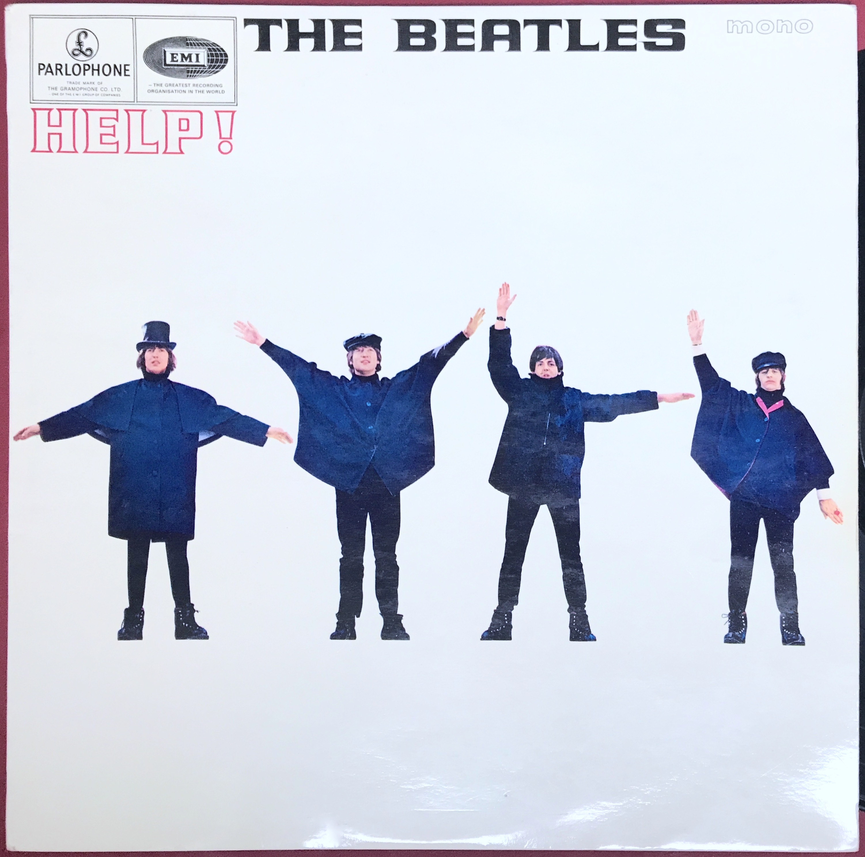 BEATLES - Help! UK-orig Mono LP 1965