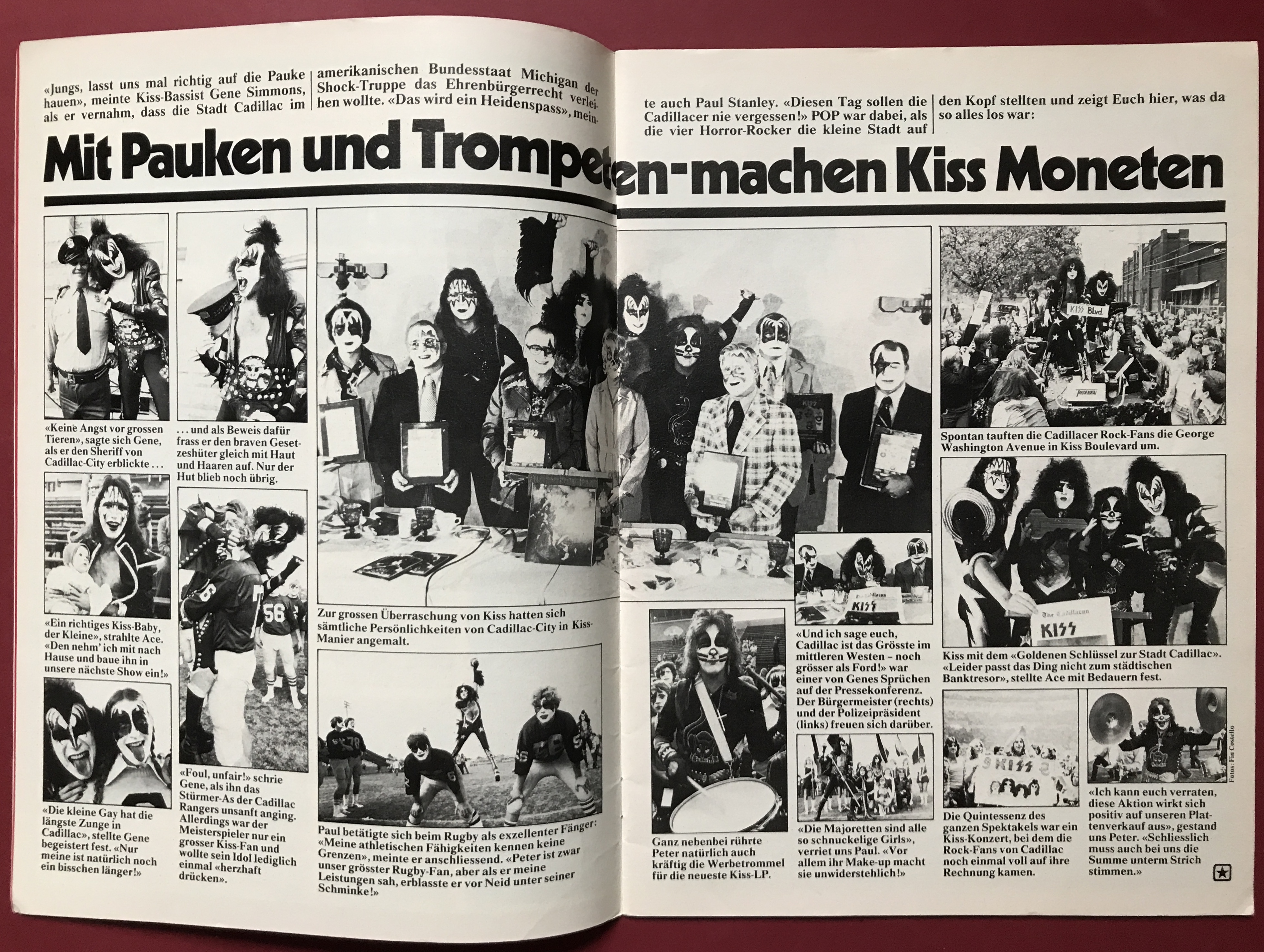 POP - No 21/22 1976 Elton John / Aerosmith cover + POSTER - 6