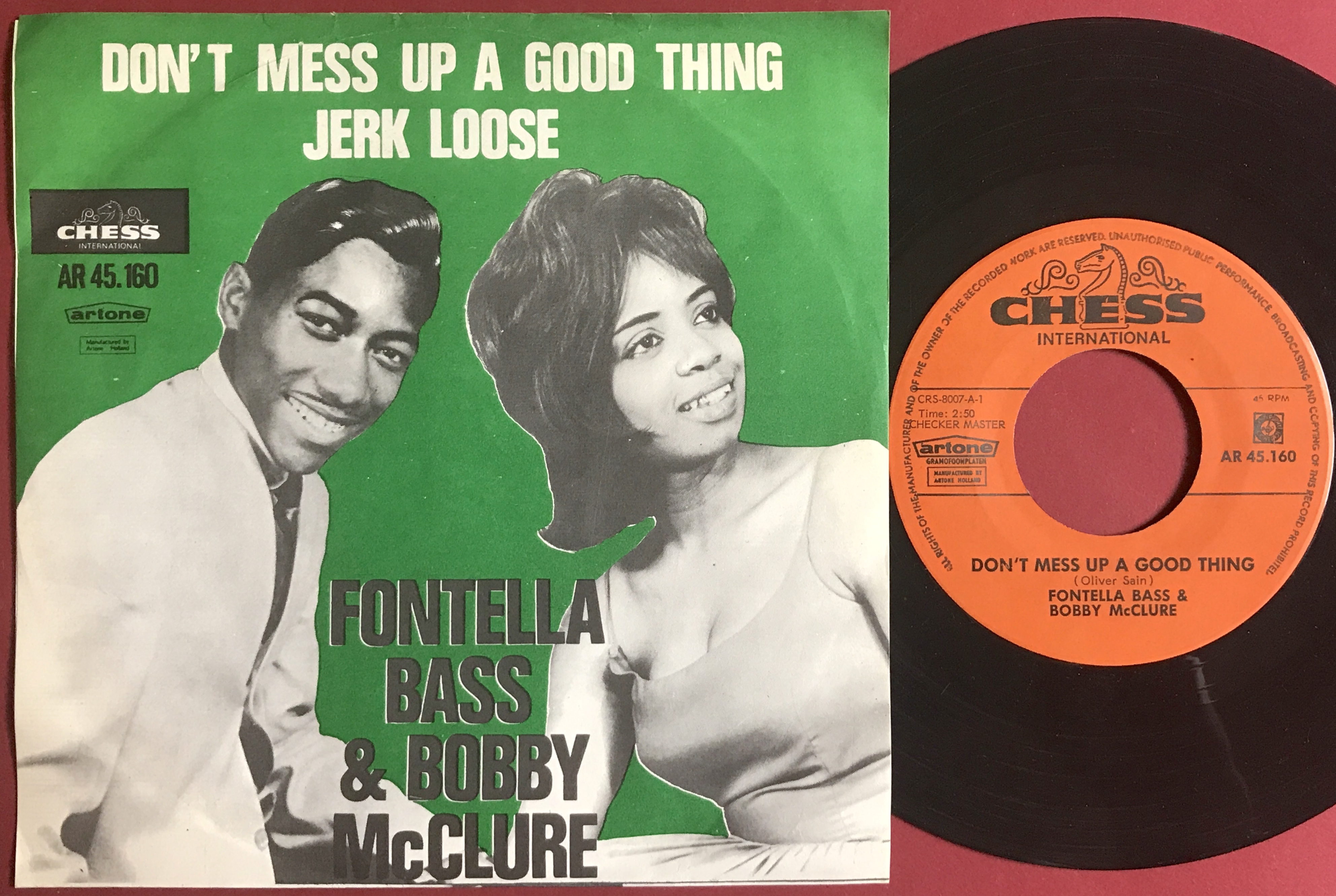  FONTELLA BASS & BOBBY McCLURE - Don´t mess up a good thing Holl PS 1965
