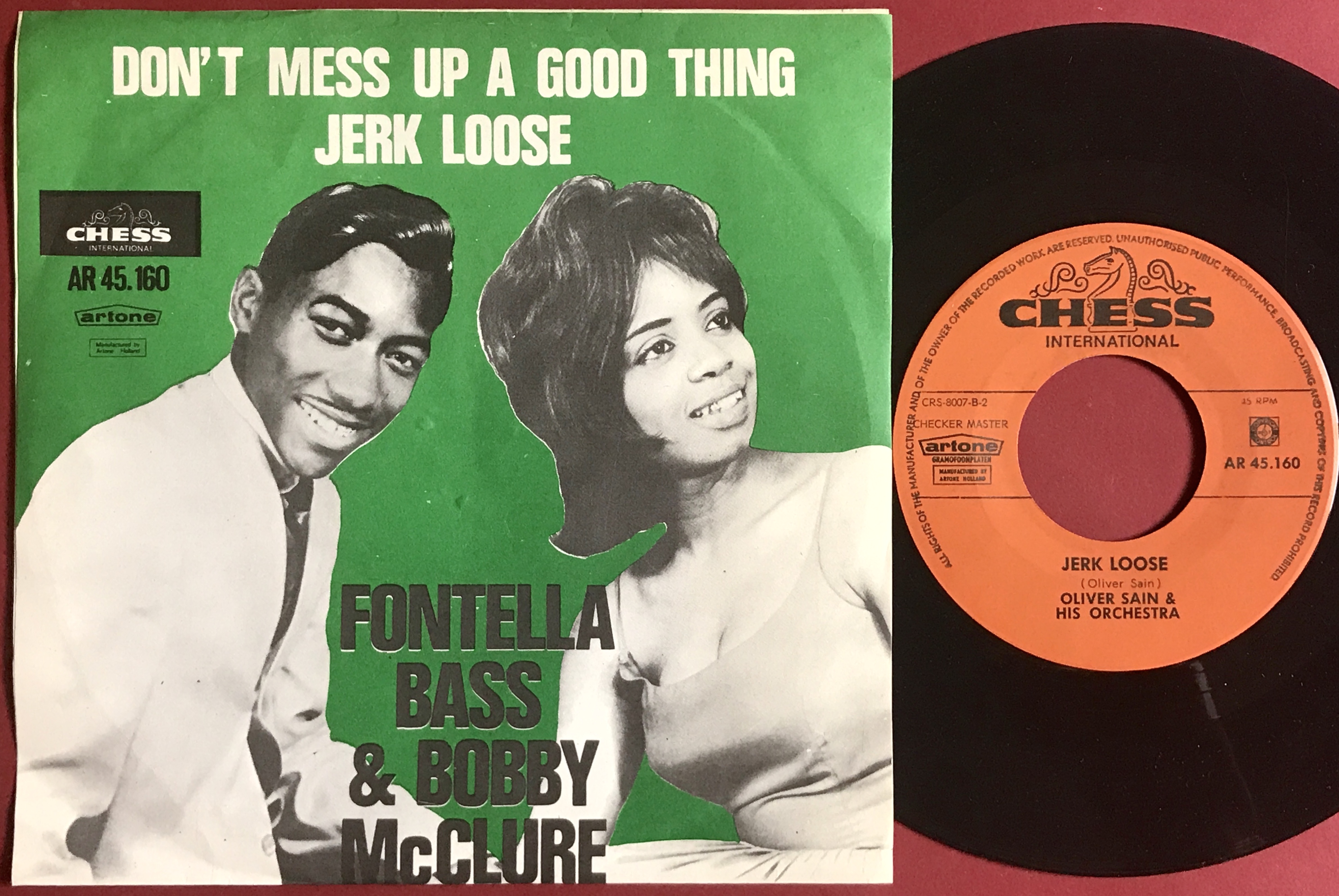  FONTELLA BASS & BOBBY McCLURE - Don´t mess up a good thing Holl PS 1965 - 2