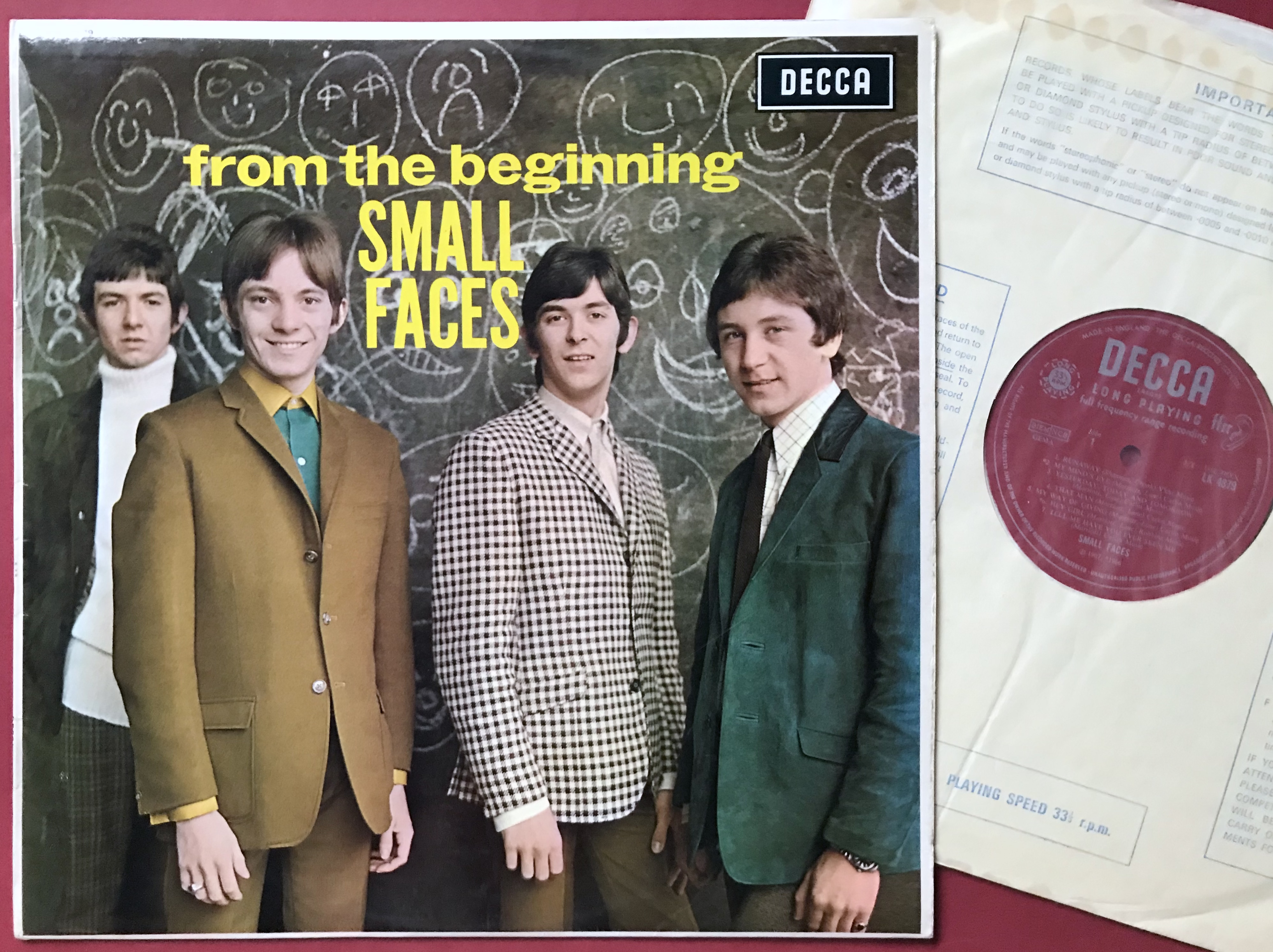 Nostalgipalatset - SMALL FACES - From the beginning UK LP 1967