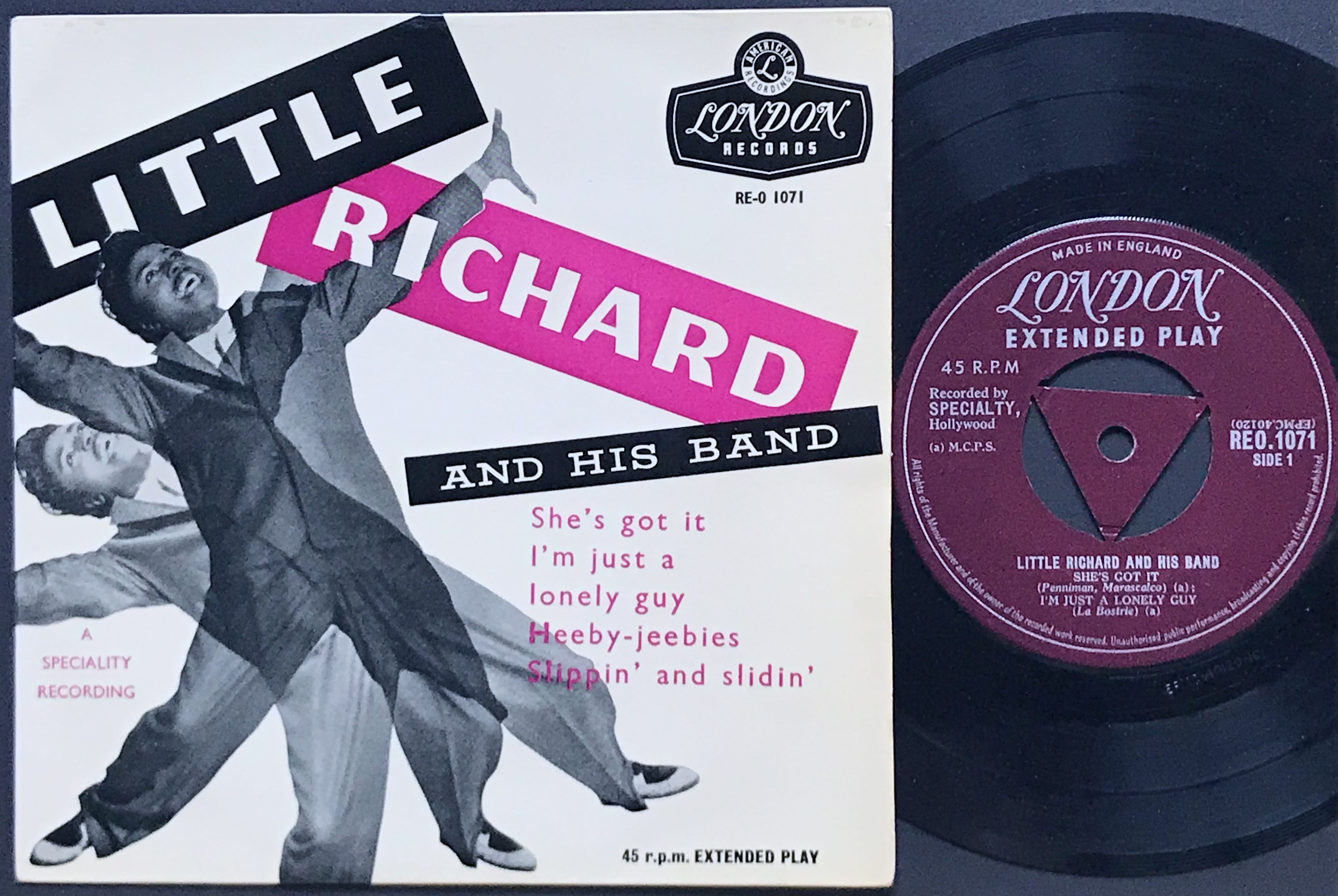 LITTLE RICHARD - And his band UK EP 1957