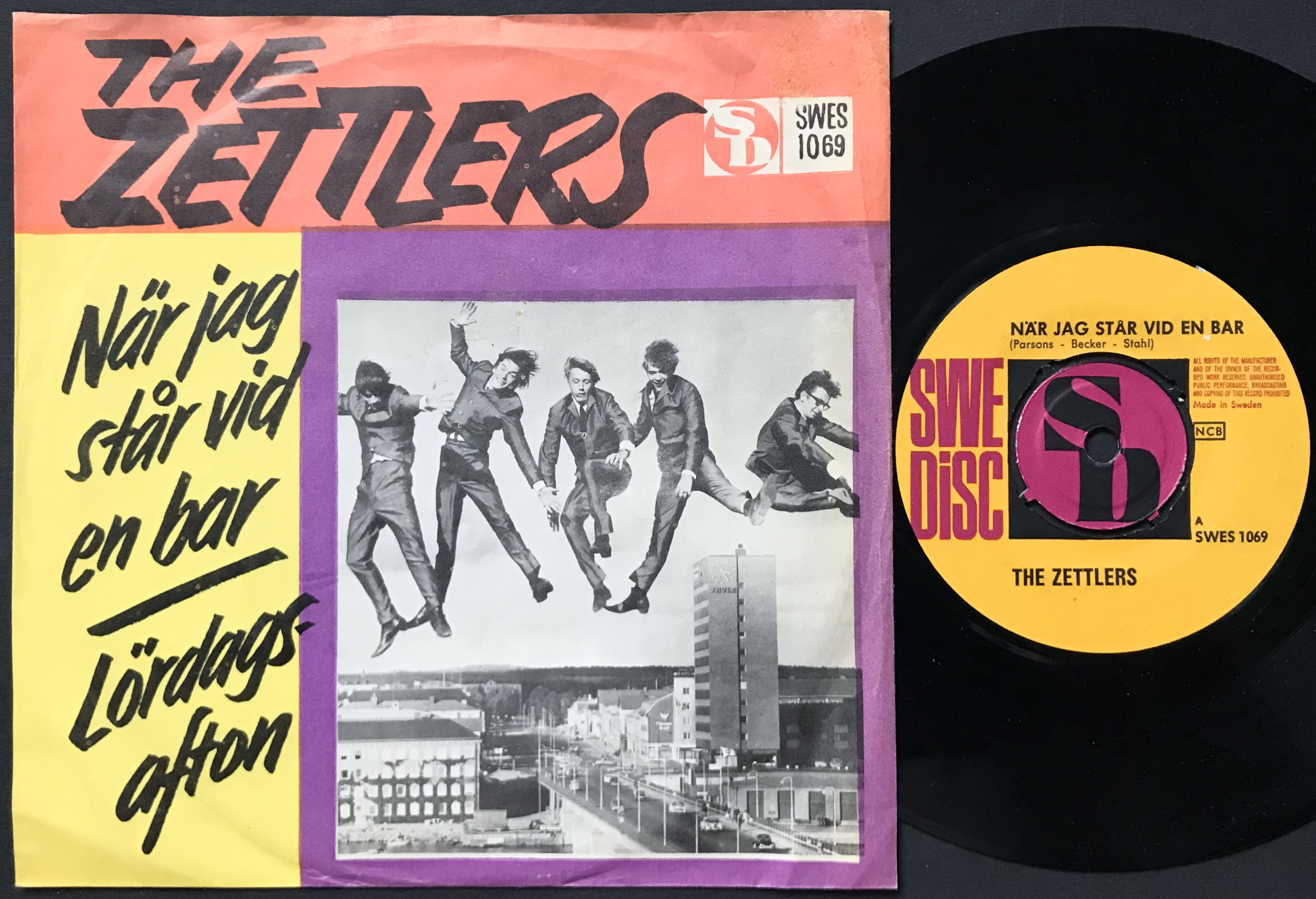 ZETTLERS - När jag står vid en bar Swe PS 1964