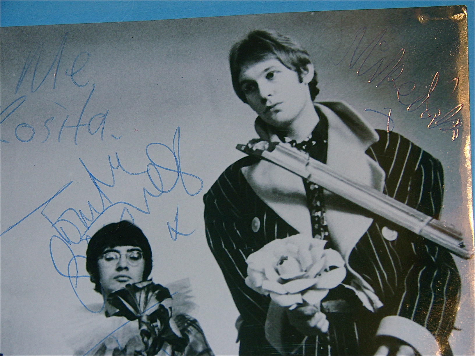 MANFRED MANN - Signed autographed 1960´s LARGE PHOTO Klaus Vormann - 4