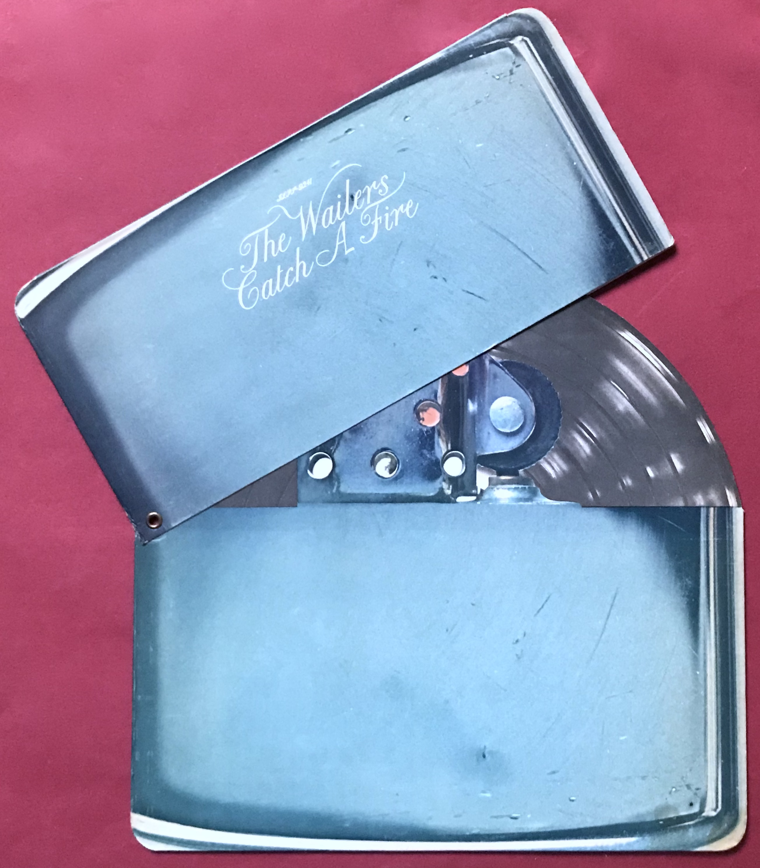 WAILERS (BOB MARLEY) - Catch a fire UK-orig LP 1973 - 2