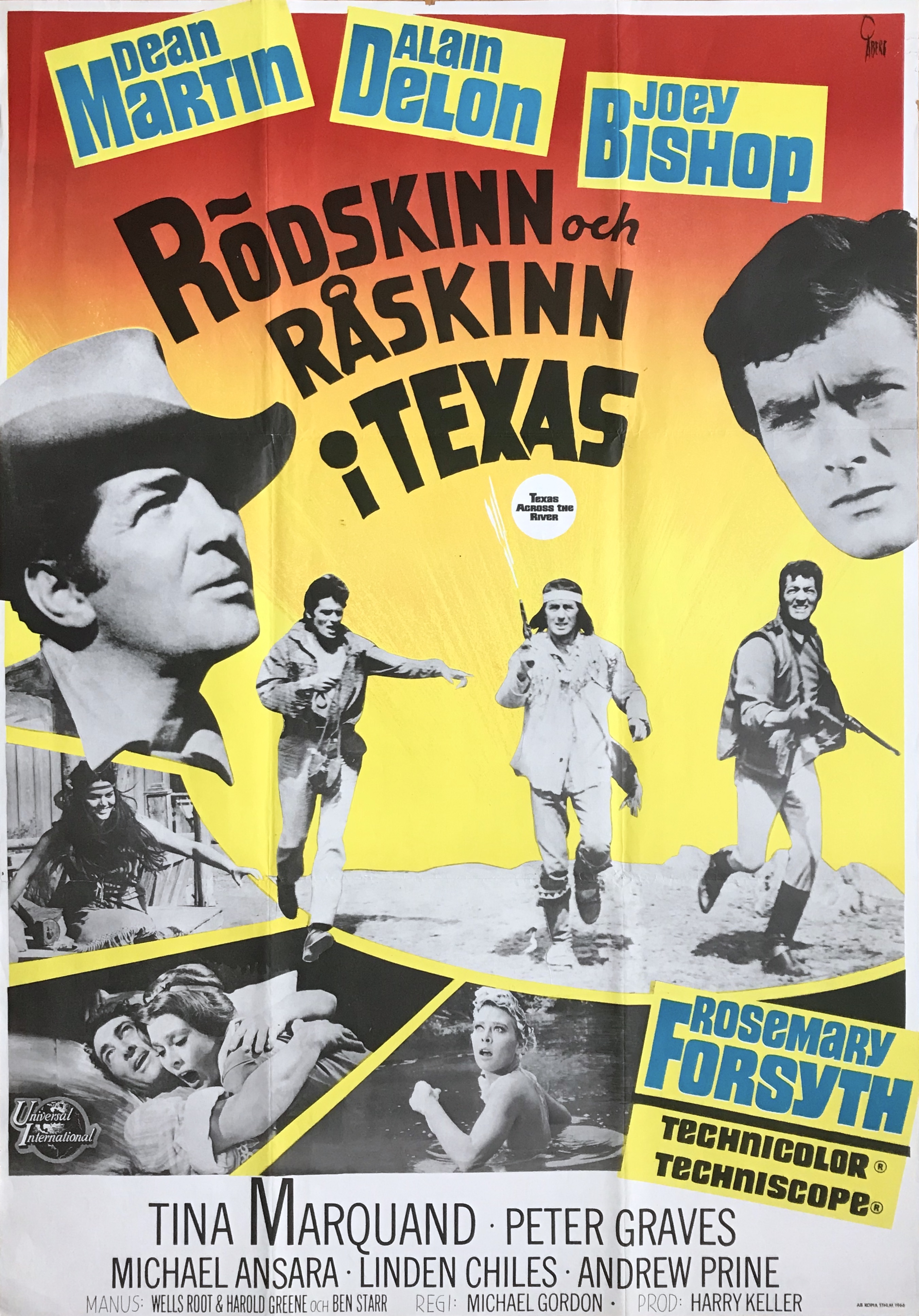 RÖDSKINN OCH RÅSKINN I TEXAS (1966)
