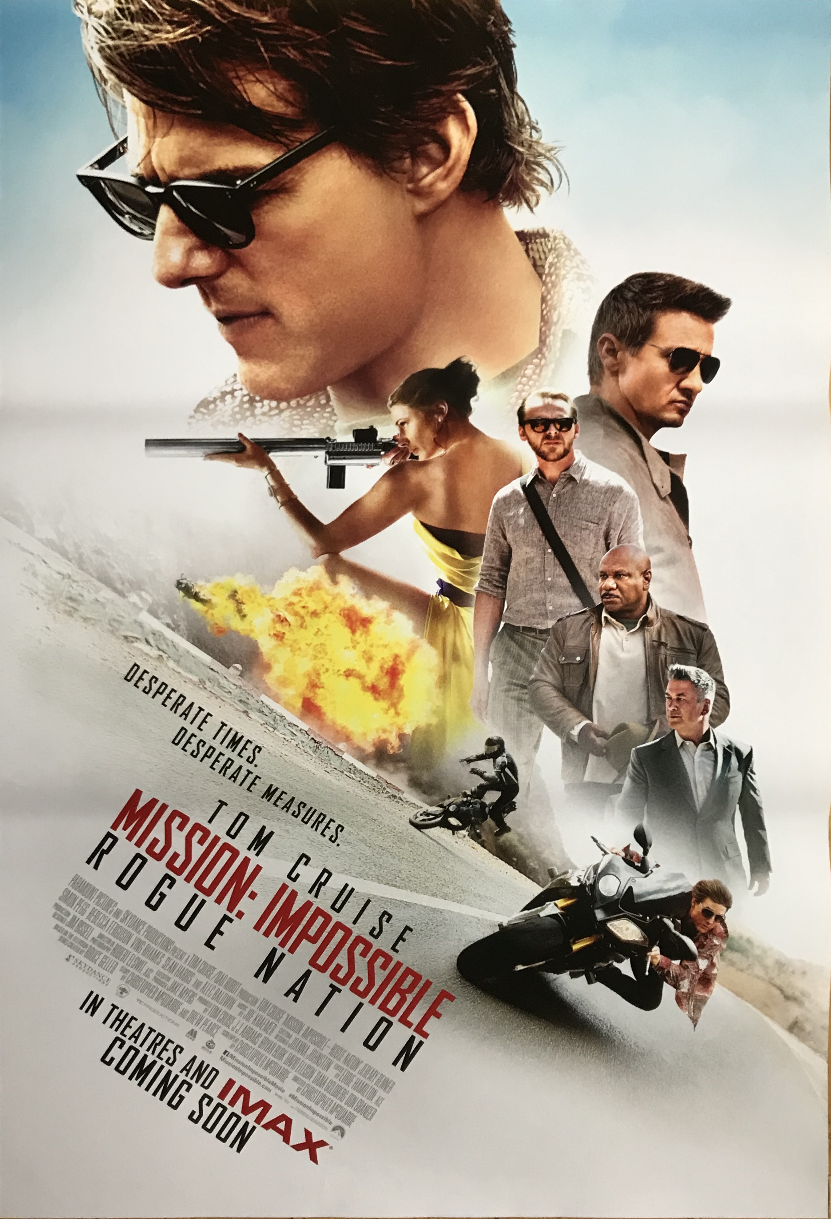 MISSION IMPOSSIBLE - ROGUE NATION (2015) Advance