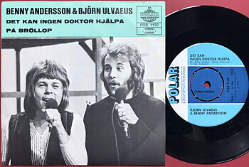 BJÖRN & BENNY - Det kan ingen doktor hjälpa Swe Turquoise PS 1971