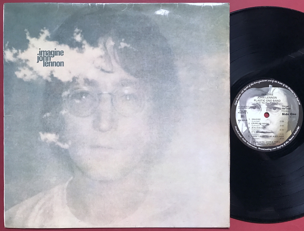John Lennon TShirt Beatles Yoko Ono New York City Apple Records S XXL