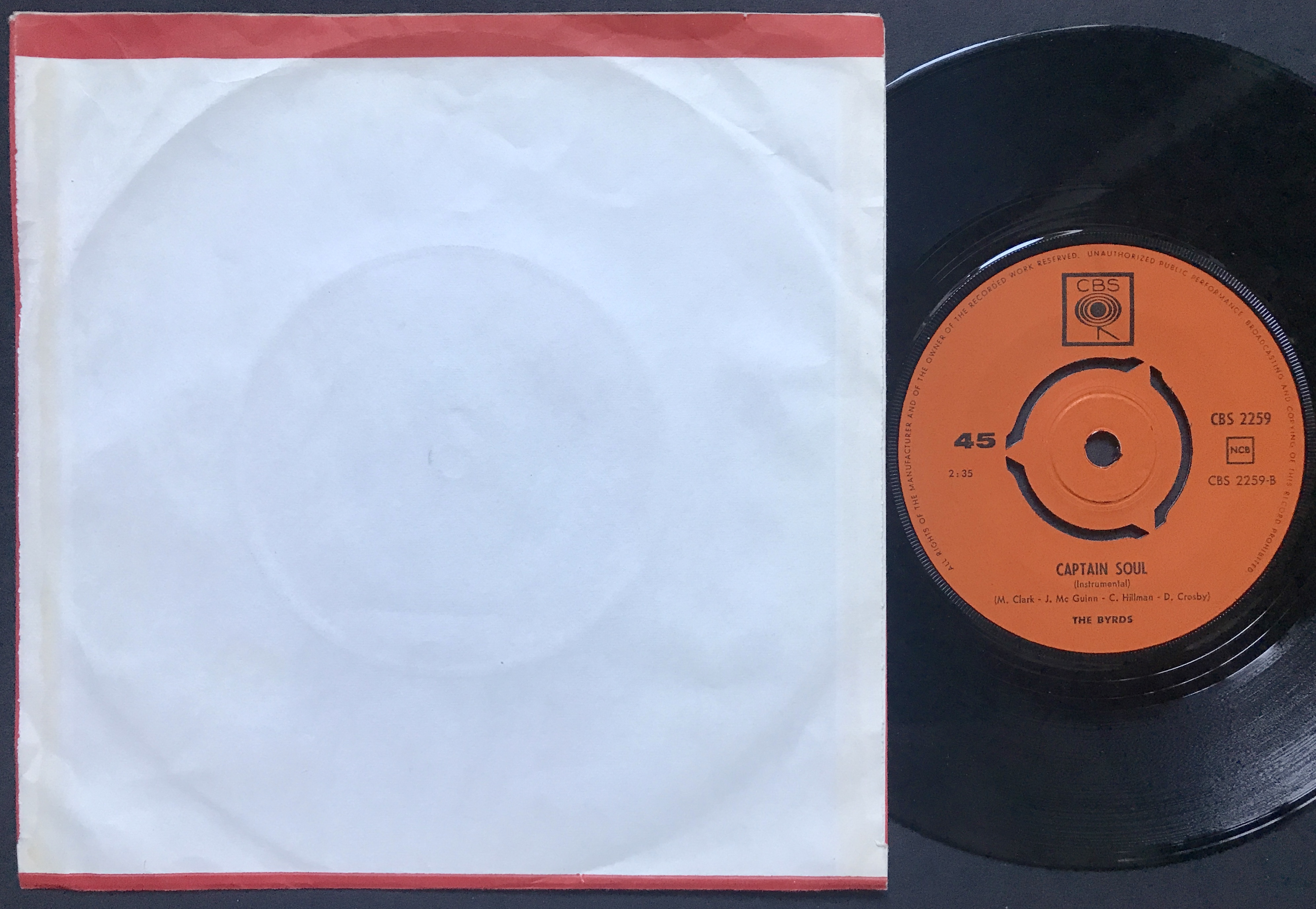 BYRDS - 5 D (5th dimension) Dansk PS 1966 - 2