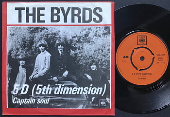 BYRDS - 5 D (5th dimension) Dansk PS 1966