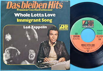 LED ZEPPELIN - Whole lotta love Ger PS 1972