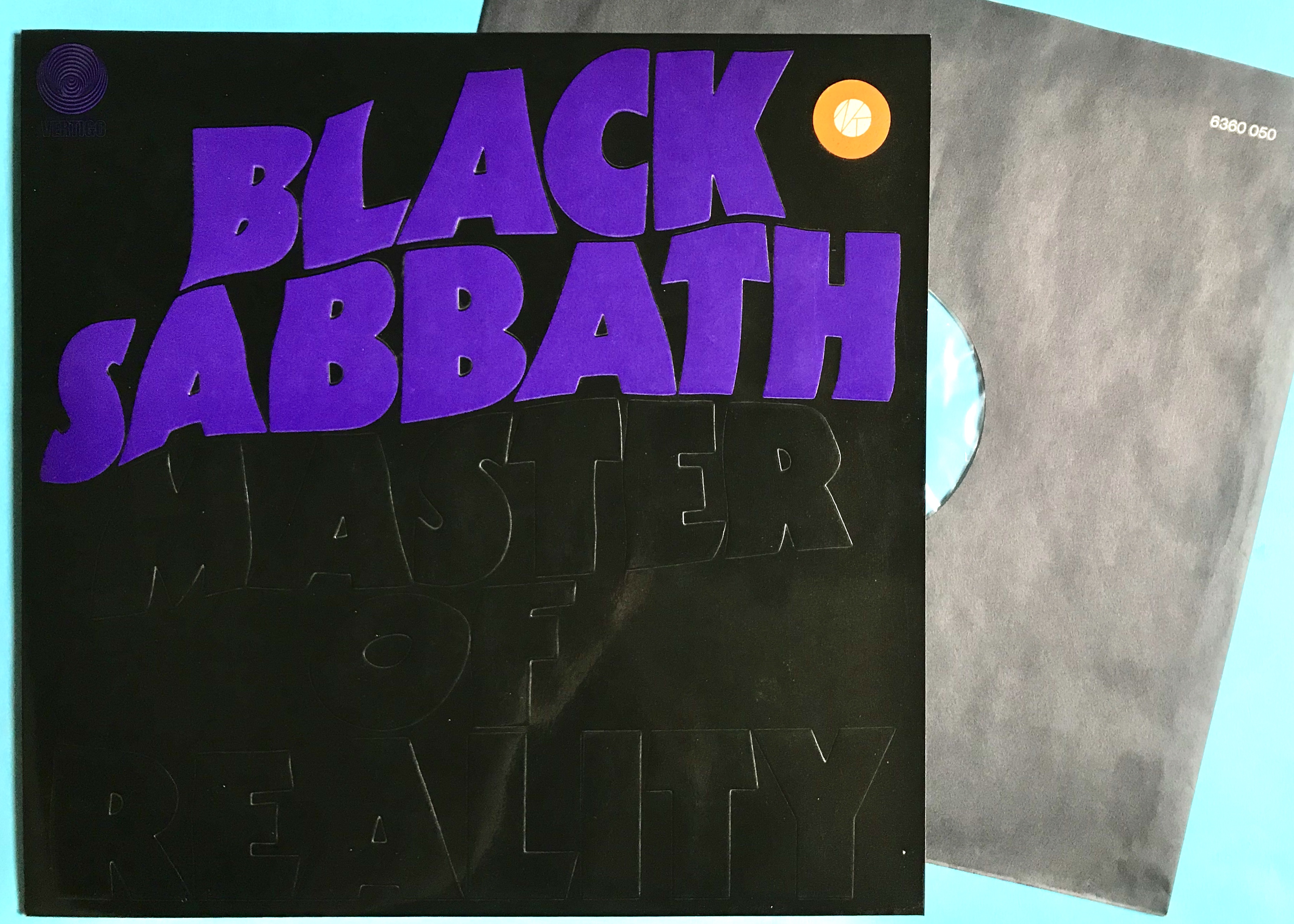 BLACK SABBATH - Master of reality Ger-orig LP + POSTER 1971