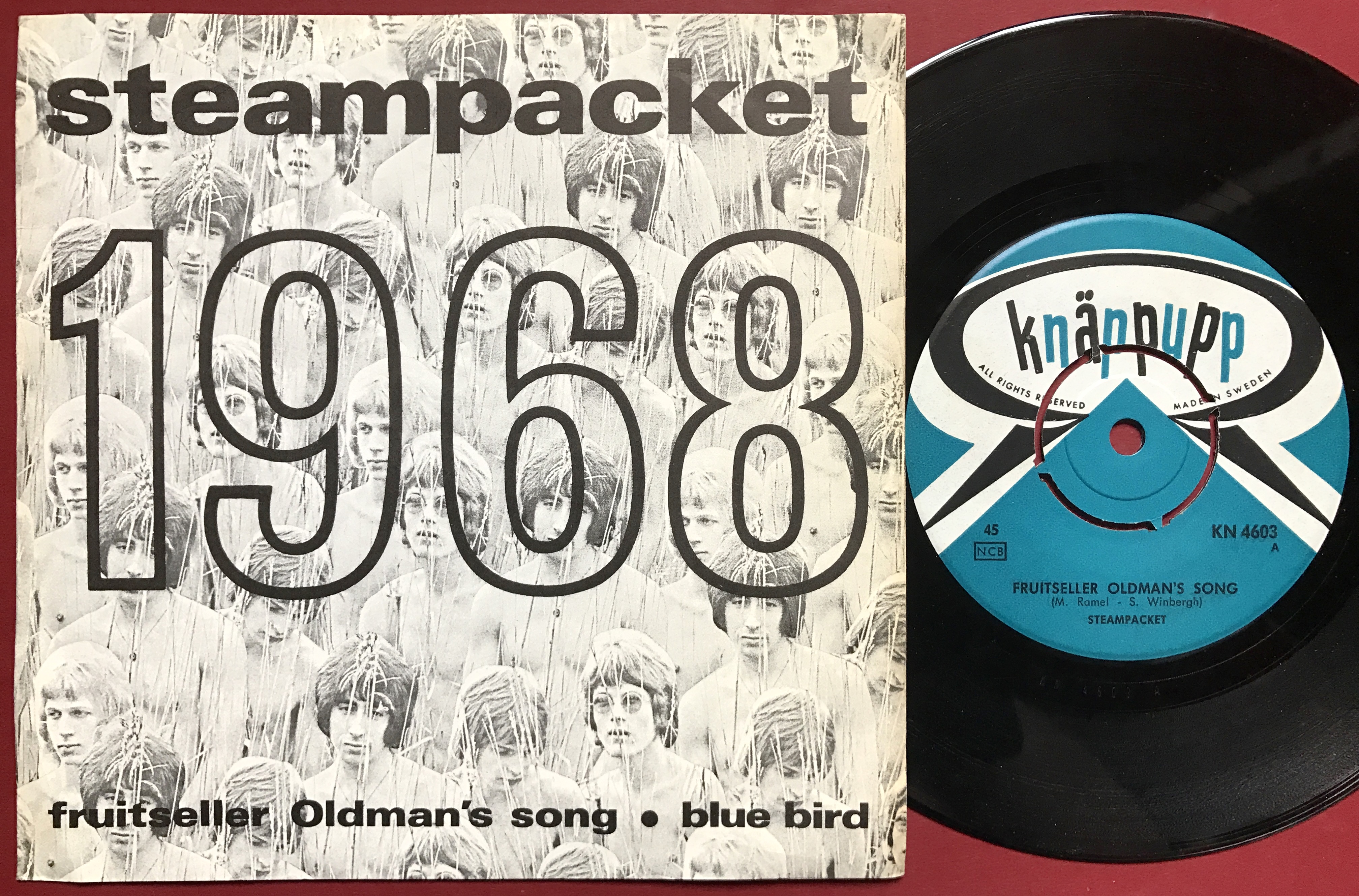 STEAMPACKET - Fruitseller Oldman's Song Swe PS 1968