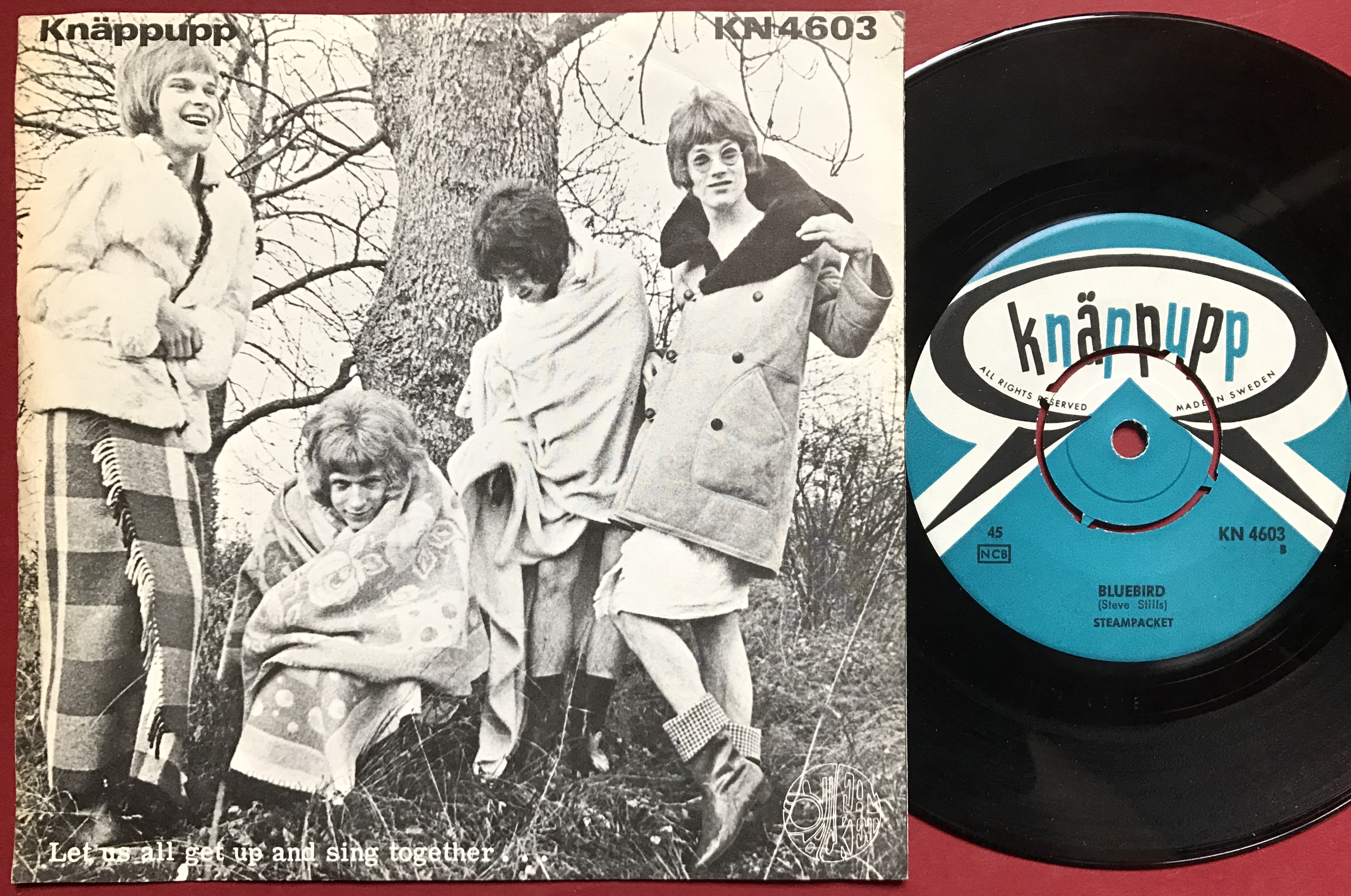 STEAMPACKET - Fruitseller Oldman's Song Swe PS 1968 - 2
