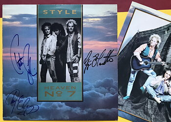 STYLE - Heaven No 7 SIGNERAD LP 1986